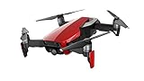 DJI Mavic Air - Drohne mit 4K Full-HD Videokamera inkl. Fernsteuerung I 32 Megapixel Bilderqualität und bis 4 km Reichweite - Rot