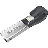 SanDisk 32GB iXpand USB-Flash-Laufwerk für iPhone und iPad, Black