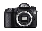 Canon EOS 70D SLR-Digitalkamera (20,2 MP, 7,6cm (3 Zoll) Display, Full HD, APS-CCMOS Sensor, WiFi, DIGIC 5+ Prozessor, nur Gehäuse) schwarz