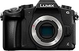 Panasonic Lumix DMC-G81EG-K Systemkamera (16 MP, 4K, Dual I.S., OLED-Sucher, Hybrid Kontrast AF, 7,5 cm Touch, Wifi, schwarz)
